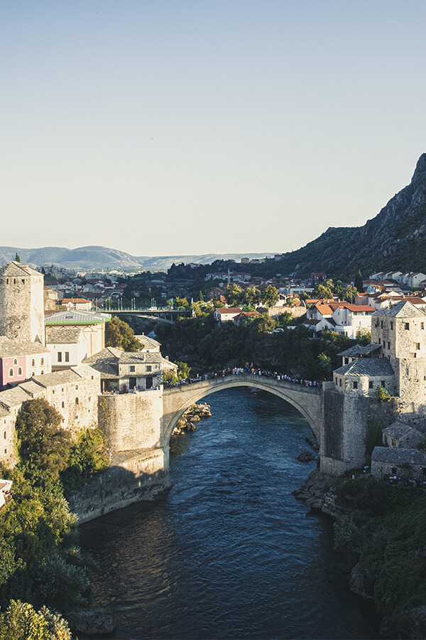 Mostar in Bosnien Herzigovina