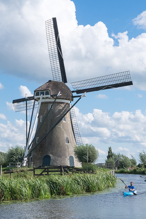 Windmühle in Haastrecht, Niederlande