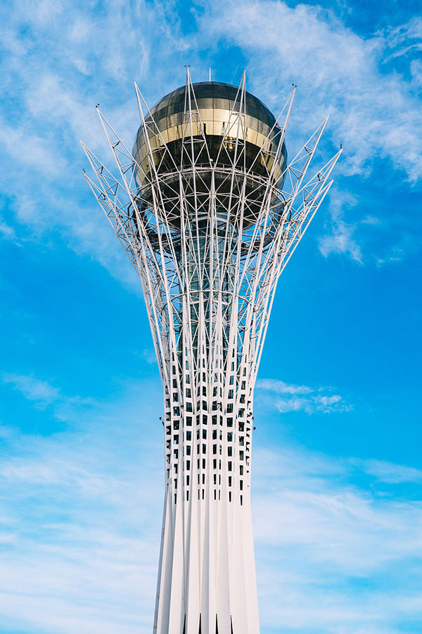 Bajterek-Turm in Nur-Sultan, Kasachstan