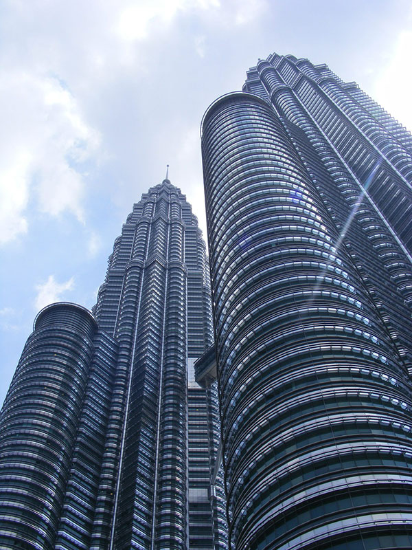 Petronas Türme in Kuala Lumpur, Malaysia